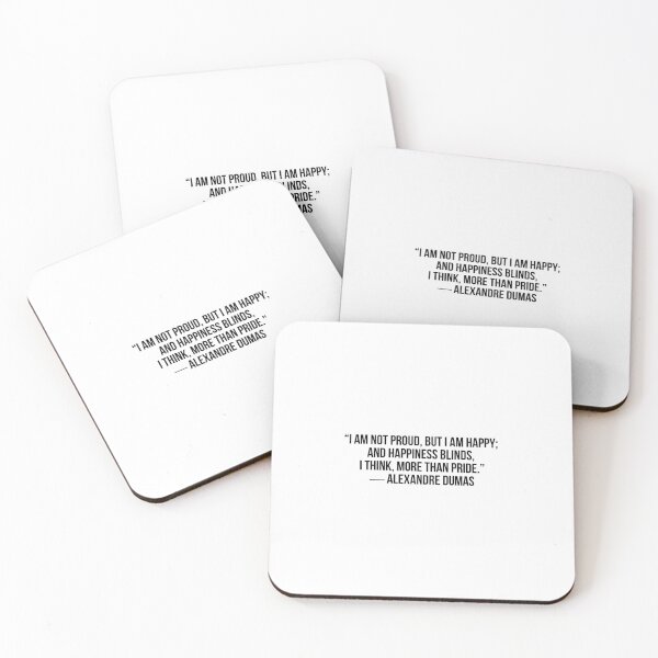 Item preview, A. DUMAS # FELICIDAD designed and sold by LiteraryQuotes.