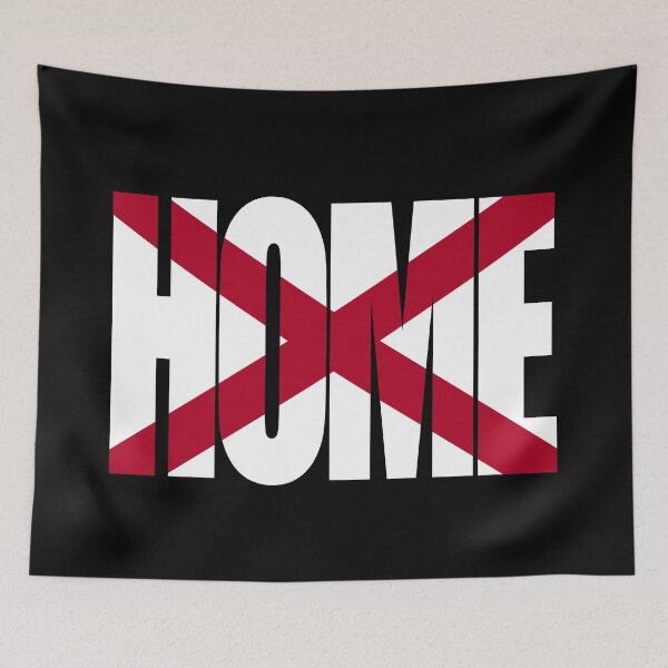 Item preview, Alabama Home - State Flag designed and sold by DonDota.