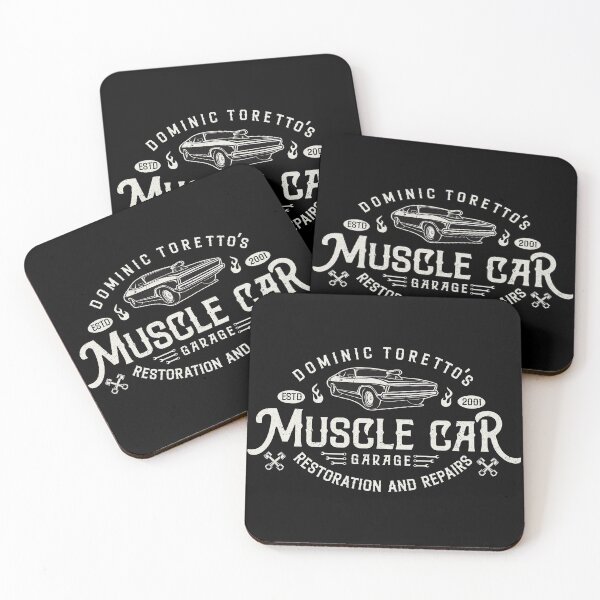 Item preview, Toretto's Muscle Car Garage designed and sold by Alema Art.