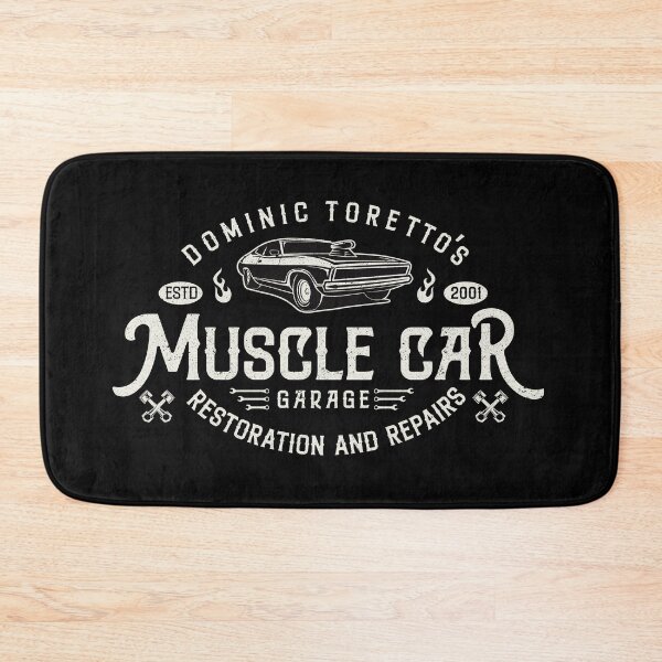 Item preview, Toretto's Muscle Car Garage designed and sold by Alema Art.