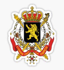Armoiries nationales de Belgique Sticker