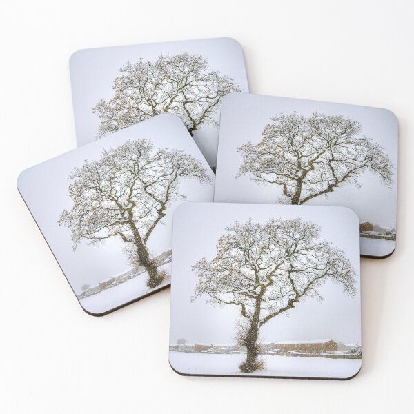 Item preview, Gnarled tree in a snowy field designed and sold by tomg.