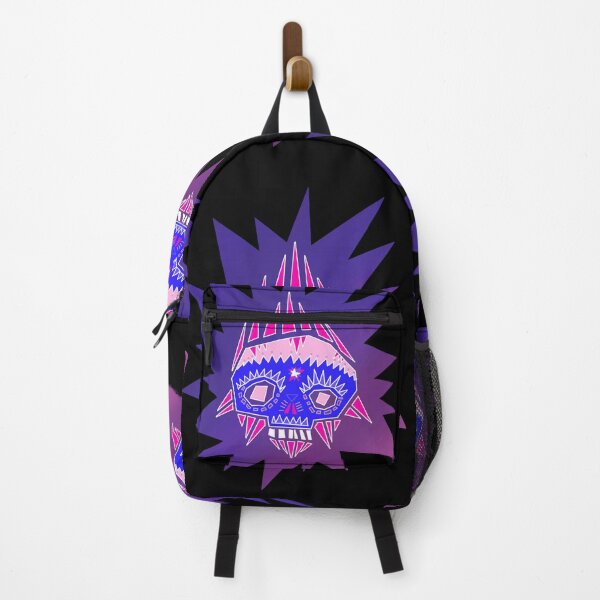 Item preview, The psycho colorful skull designed and sold by Smurfypixels.