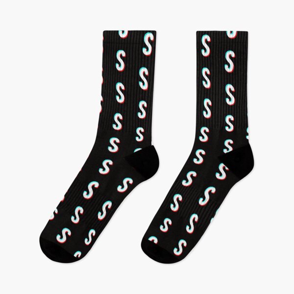 Item preview, letter S initial monogram TIKTOK designed and sold by miro-art.