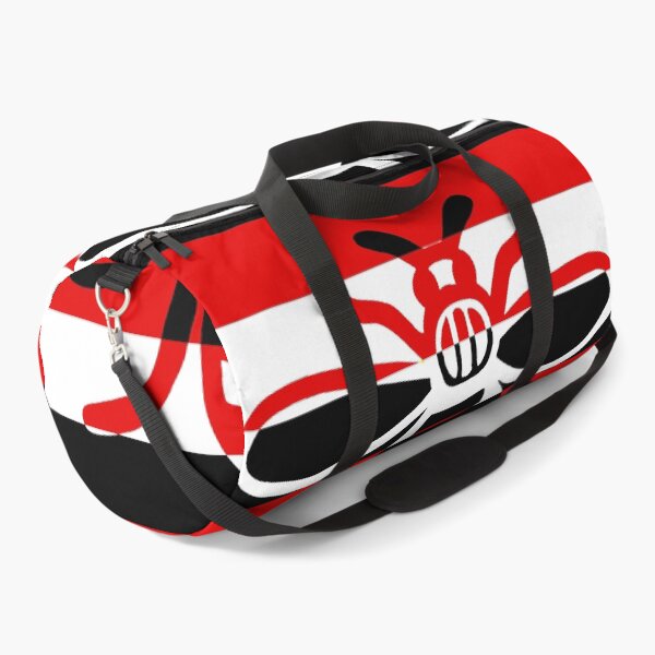 Item preview, Manchester Worker Bee Red White Black Stripes 2020 designed and sold by MarkEdz.