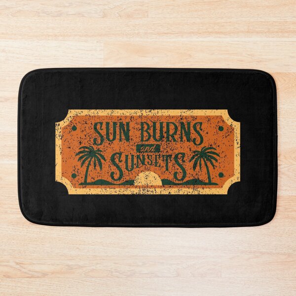 Item preview, Sunburns & Sunsets Retro Vintage Sunset Faux Patch designed and sold by up4tee.