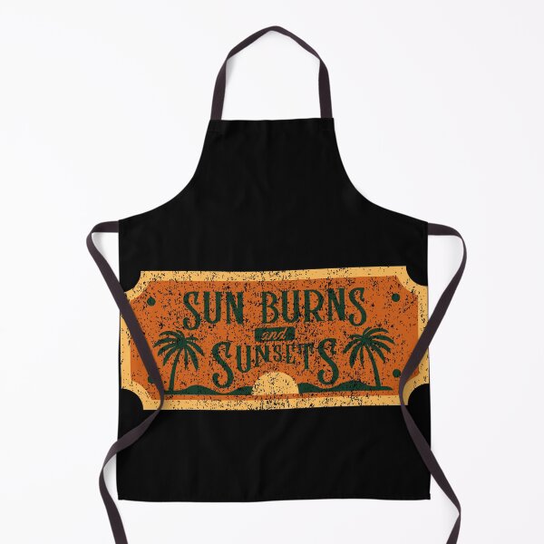 Item preview, Sunburns & Sunsets Retro Vintage Sunset Faux Patch designed and sold by up4tee.