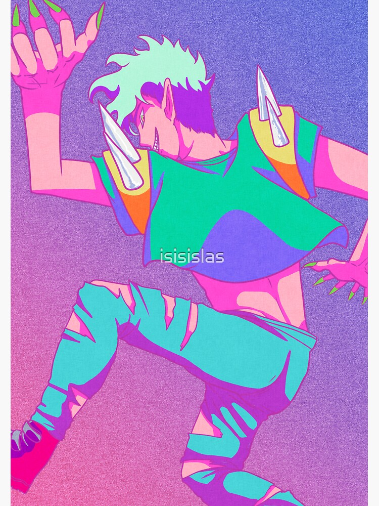 Thumbnail 3 of 3, Sticker, Dance vampire designed and sold by isisislas.