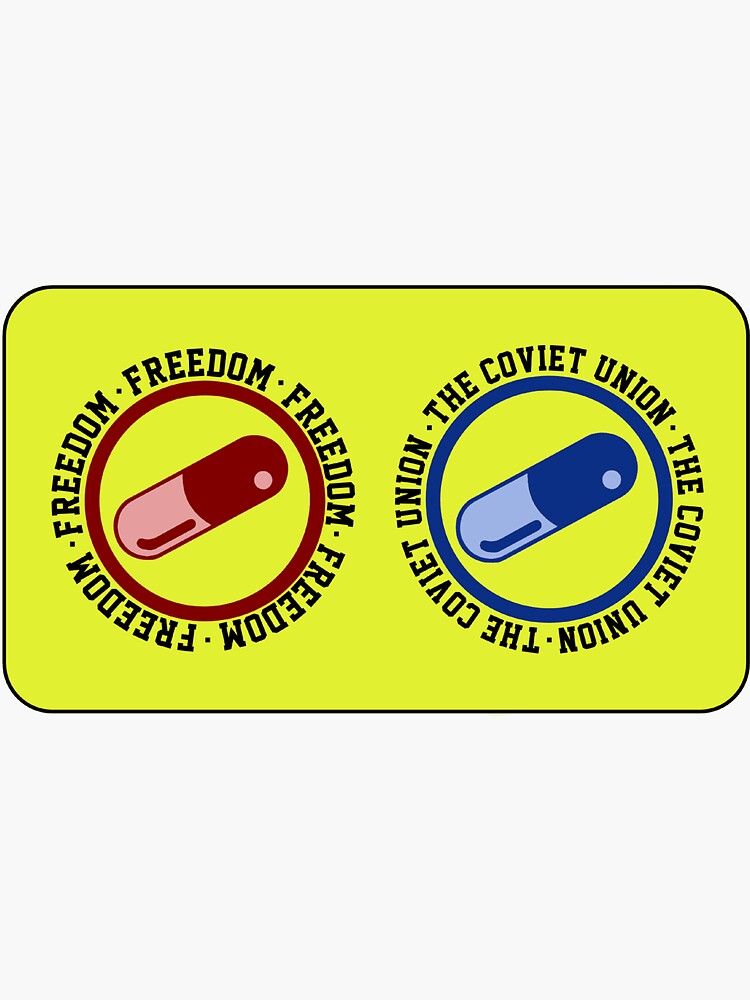 Red Pill of Freedom vs. Blue Pill of Coviet Union by TheCovietUnion