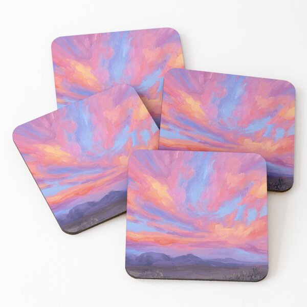 Item preview, Distant Mountains Under Sherbet Skies designed and sold by Andrea Fairservice.