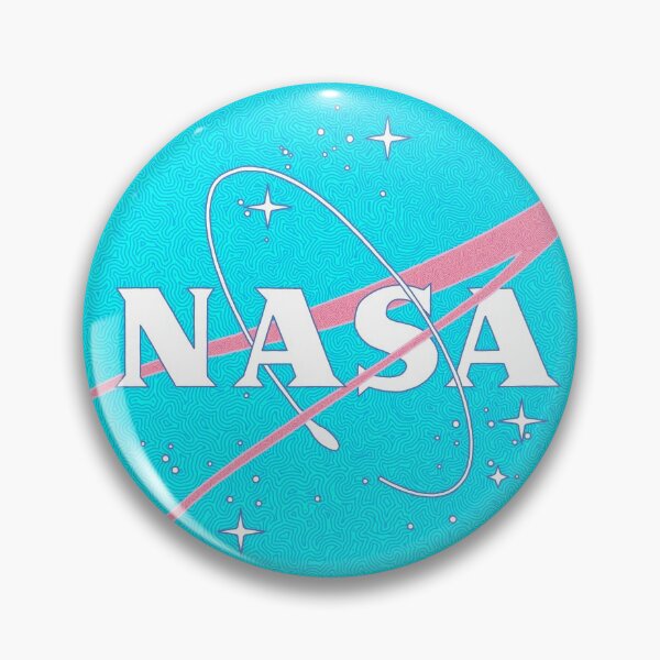 Artikelvorschau, NASA-Logo (Pink x Teal) entworfen und verkauft von Minnip0ps.