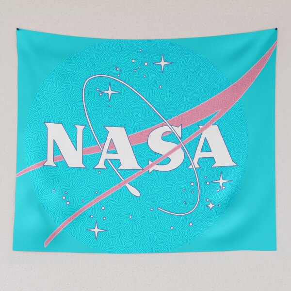Item preview,  NASA Logo (Pink x Teal) designed and sold by Minnip0ps.
