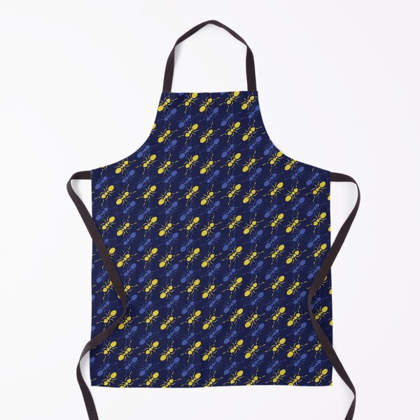 Item preview, Colorful Regular Ant Design Representing Teamwork. Yellow and Blue designed and sold by RPuniquedesigns.