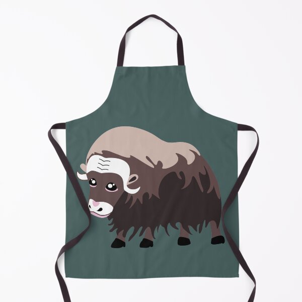 Item preview, Muskox, musk ox and musk-ox, northpole wild animals designed and sold by KlaraMacinka.