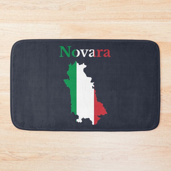Artikelvorschau, Provinz von Novara Karte, italienische Provinz. entworfen und verkauft von marosharaf.