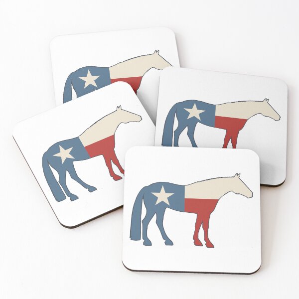 Item preview, Vintage Texas Flag Horse designed and sold by HorseFly Ranch.