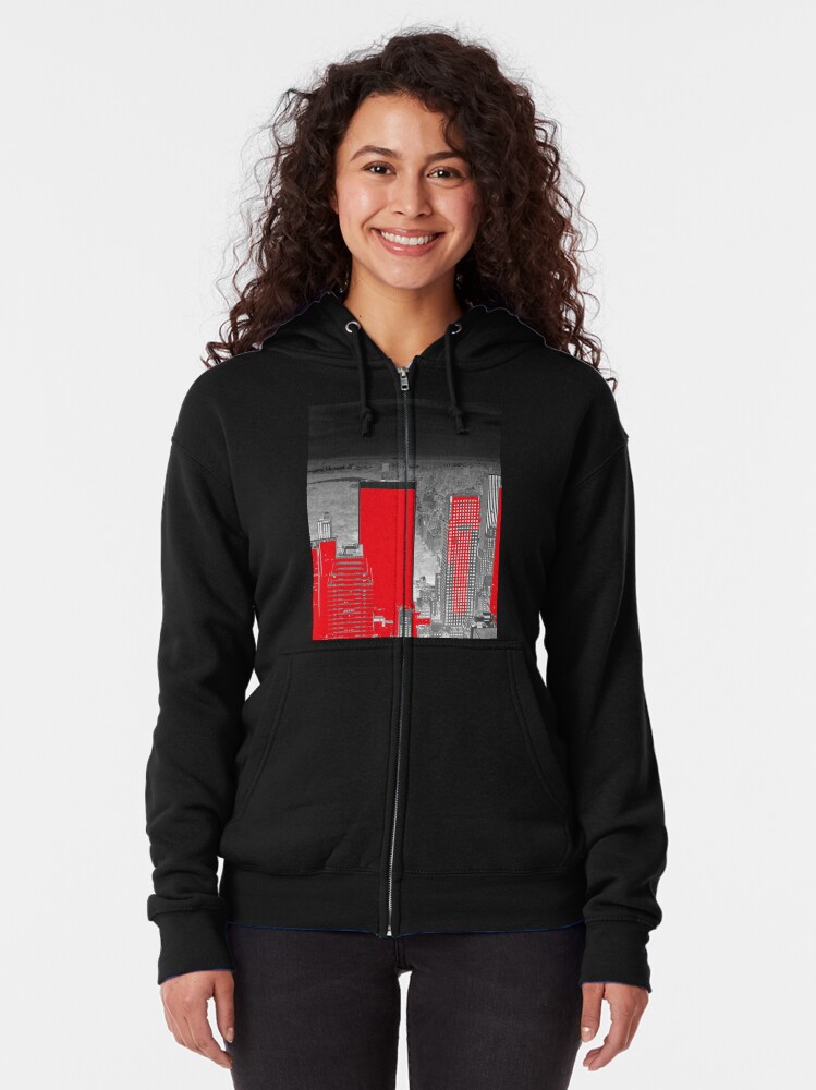 Alternative Ansicht von View Central Park New York Kapuzenjacke
