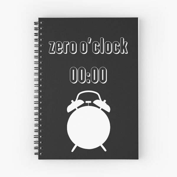 Item preview, Zero O'Clock Clock 00:00 designed and sold by DesignsofNote.