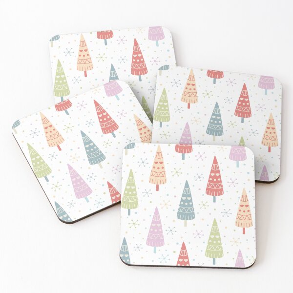 Item preview, Modern Christmas Tree Pattern designed and sold by leccesedesigns.