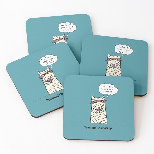 Item preview, Pessimistic Meowmy designed and sold by BeeHappyShop.