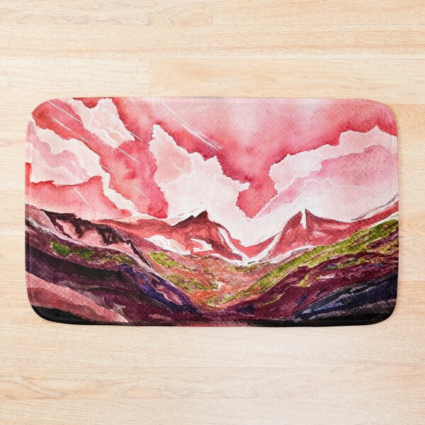 Item preview, pink fantasy landscape designed and sold by artjojo.