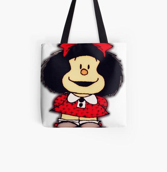 Fundas y pegatinas para móviles mafalda Bolsa estampada de tela