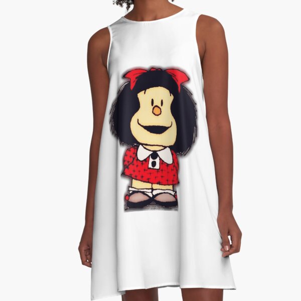 Fundas y pegatinas para móviles mafalda Vestido acampanado