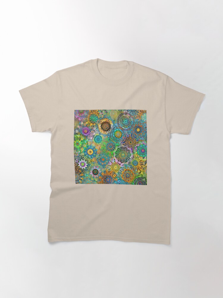 Thumbnail 2 of 7, Classic T-Shirt, Deepdream abstraction designed and sold by blackhalt.