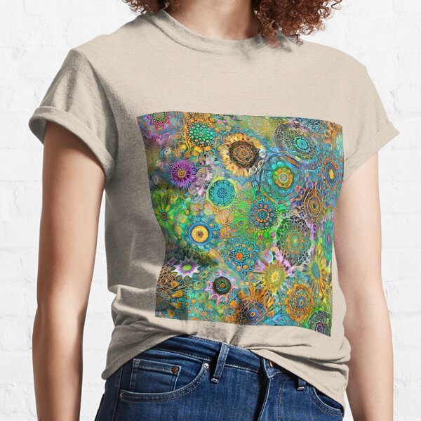 Deepdream abstraction Classic T-Shirt