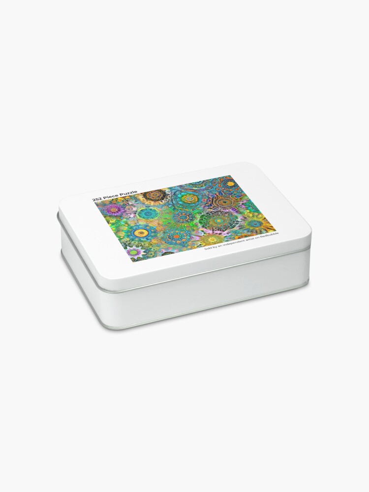 Alternate view of Deepdream abstraction Jigsaw Puzzle