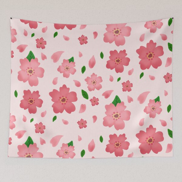Item preview, Cherry Blossom watercolor fashion and home decor by Magenta Rose Designs designed and sold by Mavis1994.