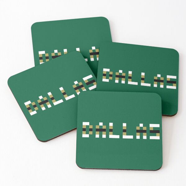 Item preview, Pixel NHL Retro Dallas 1999 Green Jersey Colors designed and sold by gkillerb.
