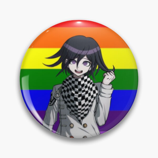 Item preview, Kokichi ouma gay pin designed and sold by Cosplayshin.