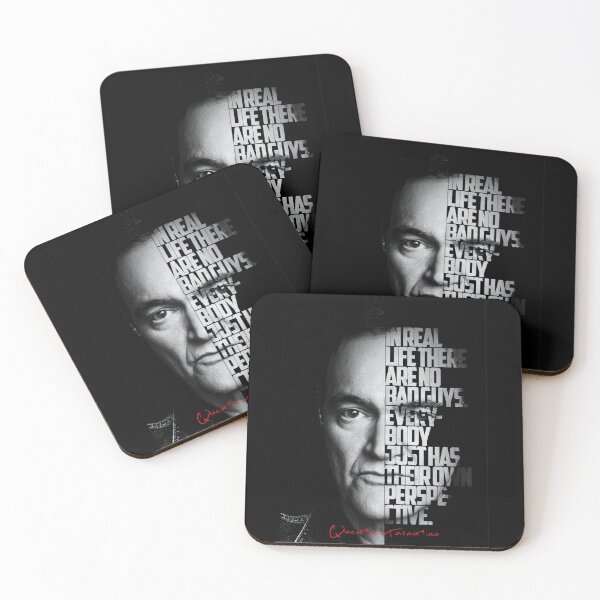 Item preview, Black and white Quentin Tarantino quote poster designed and sold by Enea Kelo.