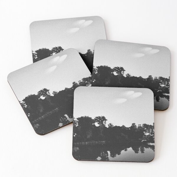 Item preview, UFO Sighting Over Lake designed and sold by funhousefunk.