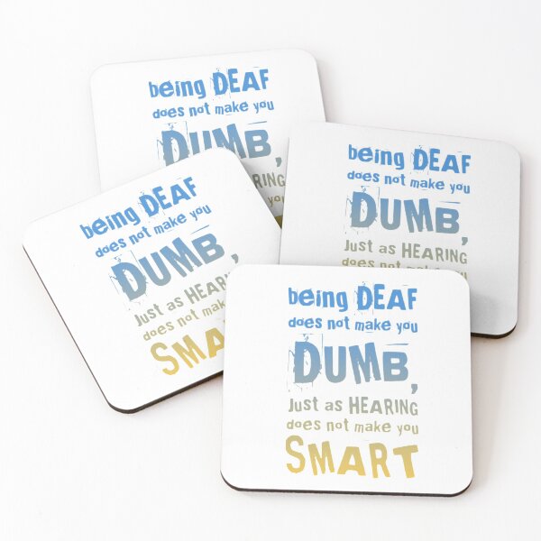 Item preview, Hearing Impaired Fun Wise Inspirational Slogan designed and sold by loveoceanair.