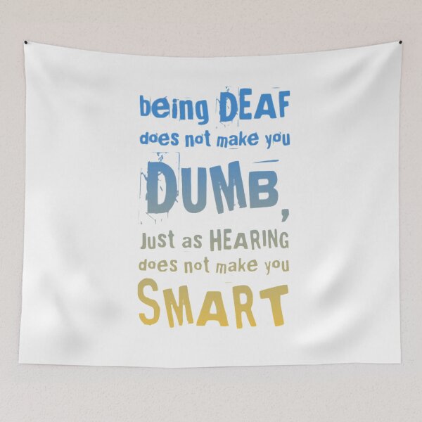 Item preview, Hearing Impaired Fun Wise Inspirational Slogan designed and sold by loveoceanair.
