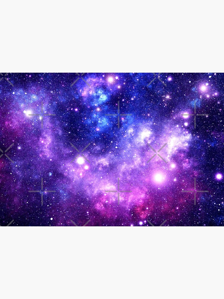 Purple Blue Galaxy Nebula by 2sweetsDesign