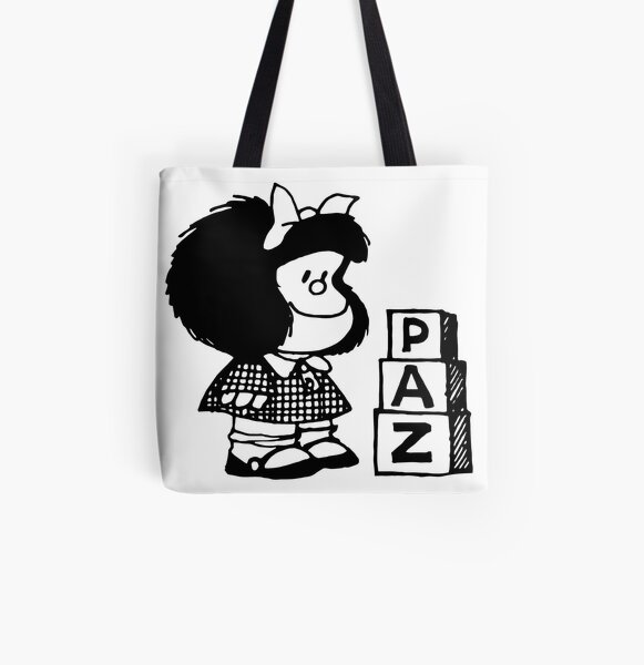 Mafalda Bolsa estampada de tela