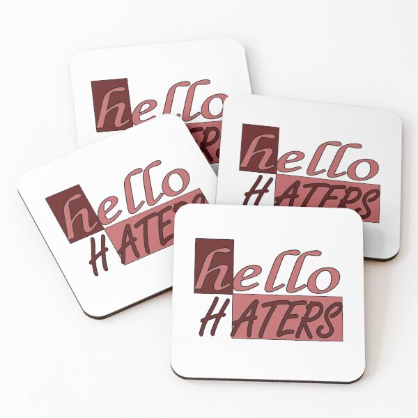 Item preview, HELLO HATERS designed and sold by PRINTED ..