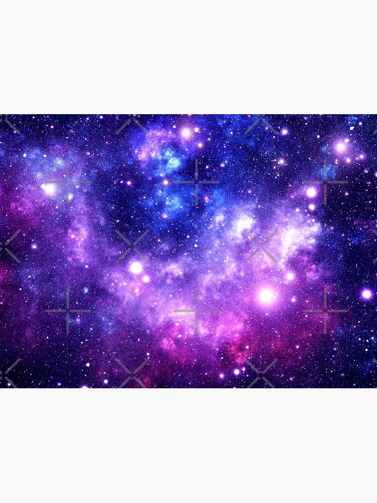 Purple Blue Galaxy Nebula by 2sweetsDesign
