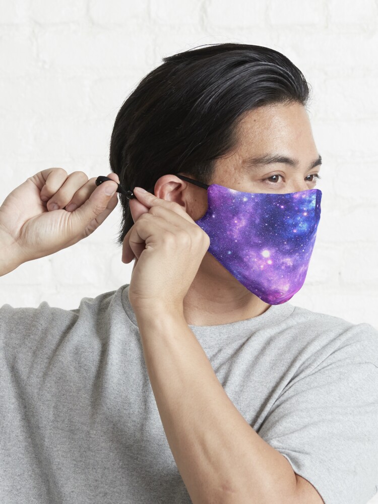 Alternate view of Purple Blue Galaxy Nebula Mask