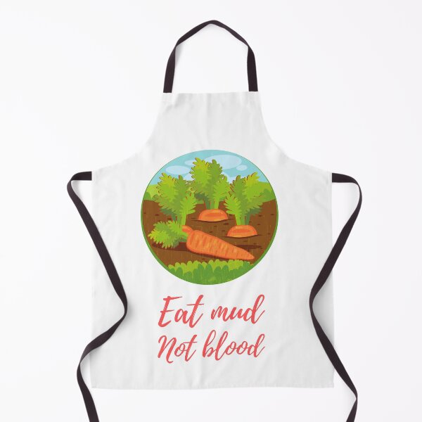 Item preview, Eat mud not blood VEGAN designed and sold by PlantDemia.