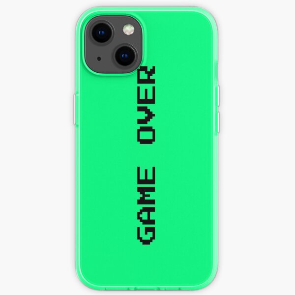 Game Over Retro Gamer Green iPhone Soft Case