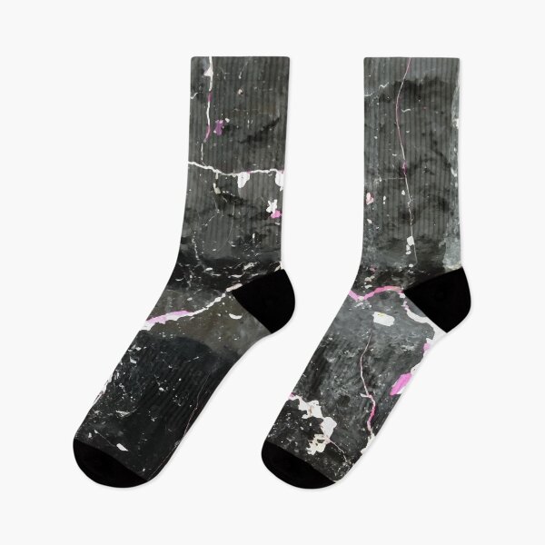 Item preview, 'Peeling Black and Pink Paint Texture' Urban Glasgow Vectorized Photographic Image designed and sold by Instaglasgows.