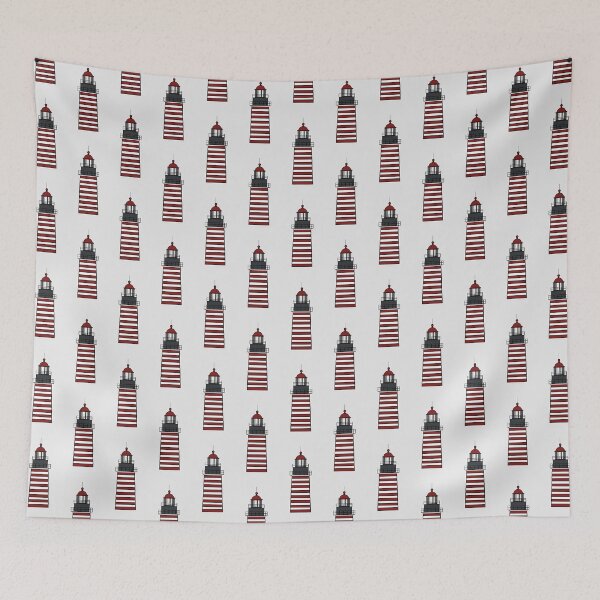 Item preview, West Quoddy Head Lighthouse designed and sold by laurenrdesign.