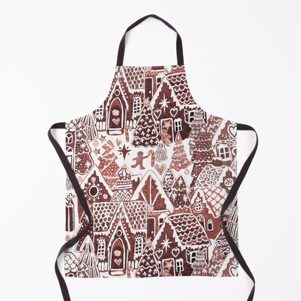 Item preview, Christmas Gingerbread houses in a Gingerbread village designed and sold by MagentaRose.
