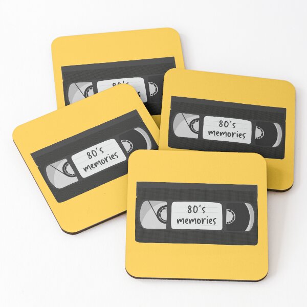 Item preview, 80s Memories VHS Cassette Tape Video Yellow designed and sold by Sunny Collections.