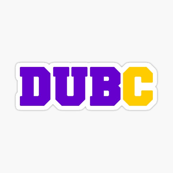 DUB C Sticker