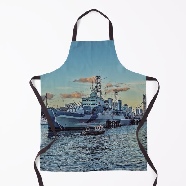 Item preview, #321 HMS Belfast and Tower bridge in London designed and sold by phutball.